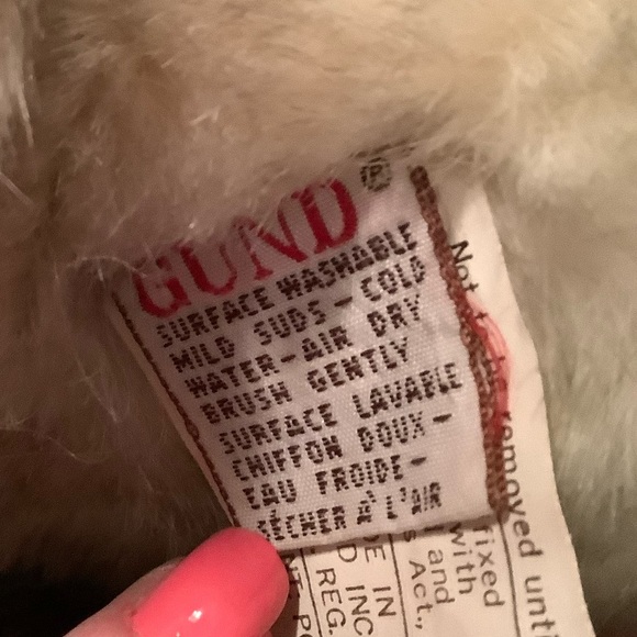 Vintage 1987 GUND Plush Owl Stuffed Animal Toy - Picture 7 of 12